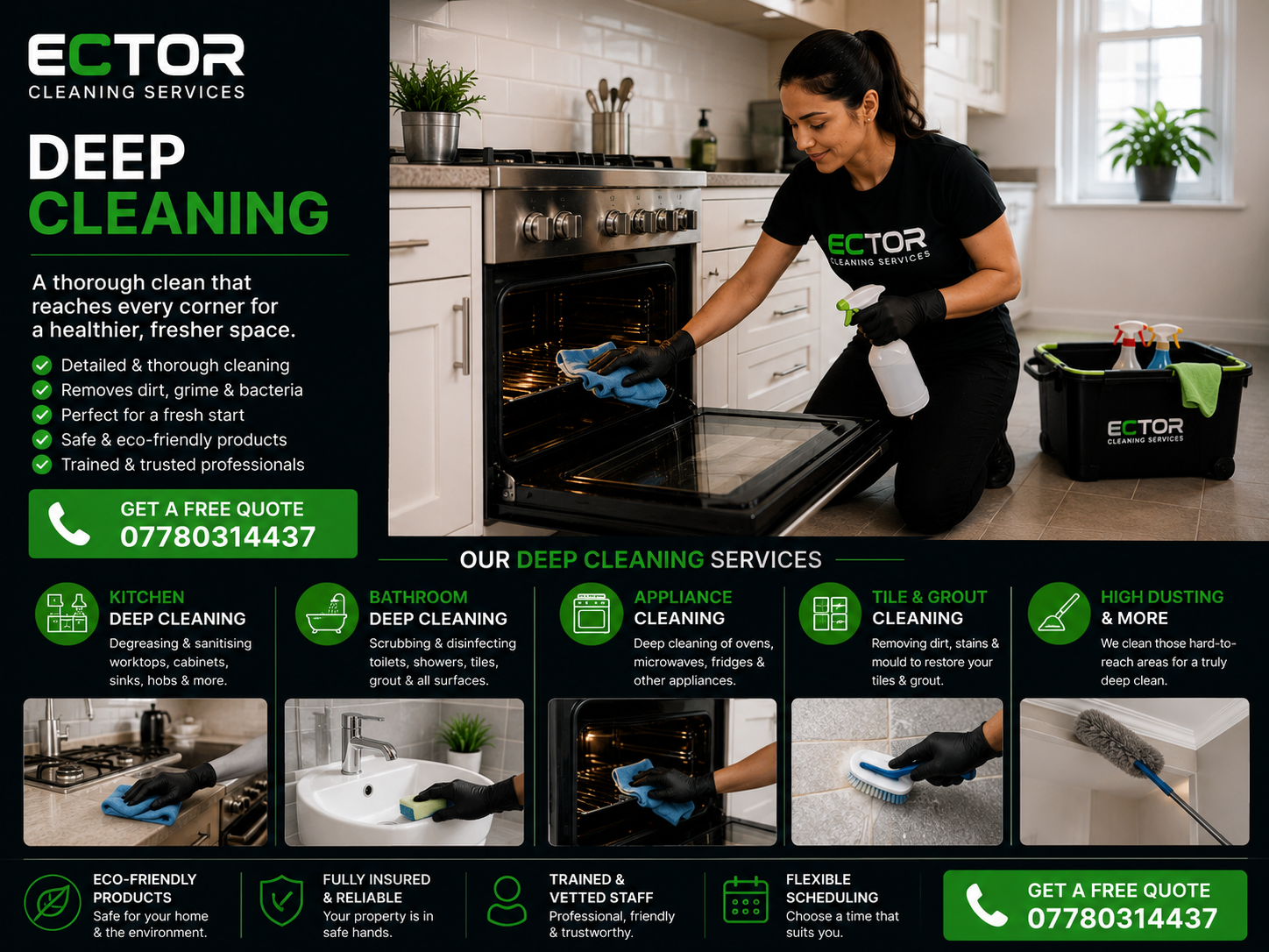 deep cleaning